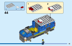 LEGO 60317 instructions page 45 – build guide