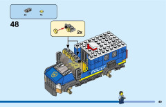 LEGO 60317 instructions page 49 – build guide