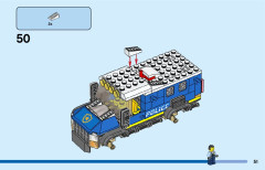 LEGO 60317 instructions page 51 – build guide