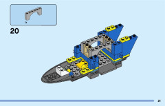 LEGO 60317 instructions page 21 – build guide