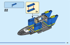 LEGO 60317 instructions page 23 – build guide