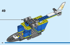 LEGO 60317 instructions page 42 – build guide
