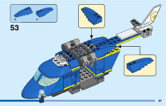 LEGO 60317 instructions page 47 – build guide
