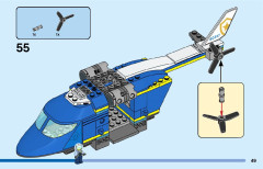 LEGO 60317 instructions page 49 – build guide
