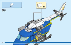 LEGO 60317 instructions page 68 – build guide
