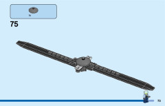 LEGO 60317 instructions page 73 – build guide