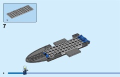 LEGO 60317 instructions page 8 – build guide