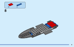 LEGO 60317 instructions page 9 – build guide