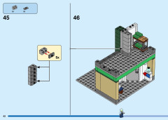 LEGO 60317 instructions page 42 – build guide