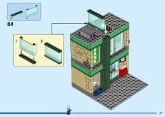 LEGO 60317 instructions page 77 – build guide