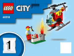 LEGO 60318 instructions page 1 – build guide