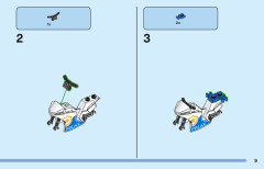 LEGO 60319 instructions page 9 – build guide
