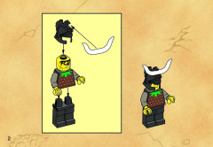 LEGO 6032 instructions page 2 – build guide