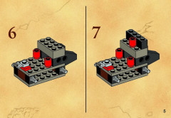 LEGO 6032 instructions page 5 – build guide