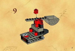 LEGO 6032 instructions page 7 – build guide