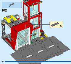 LEGO 60320 instructions page 112 – build guide