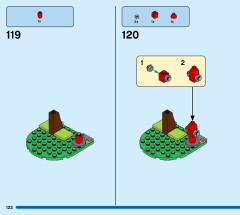 LEGO 60320 instructions page 122 – build guide