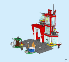 LEGO 60320 instructions page 129 – build guide