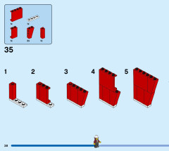 LEGO 60320 instructions page 38 – build guide