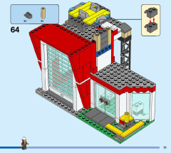 LEGO 60320 instructions page 71 – build guide