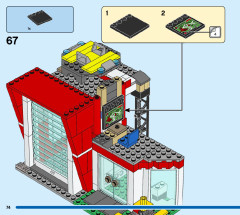 LEGO 60320 instructions page 74 – build guide