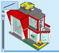 LEGO 60320 instructions page 82 – build guide