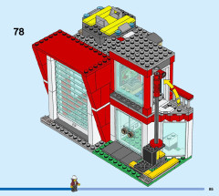 LEGO 60320 instructions page 85 – build guide