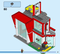 LEGO 60320 instructions page 87 – build guide