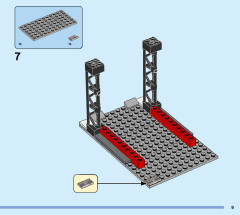 LEGO 60320 instructions page 9 – build guide