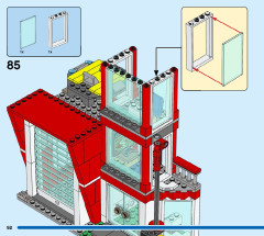 LEGO 60320 instructions page 92 – build guide