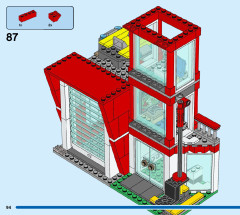 LEGO 60320 instructions page 94 – build guide