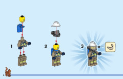 LEGO 60321 instructions page 4 – build guide