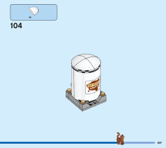 LEGO 60321 instructions page 107 – build guide