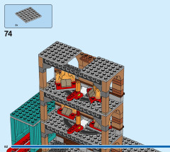 LEGO 60321 instructions page 82 – build guide