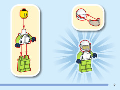 LEGO 60322 instructions page 9 – build guide