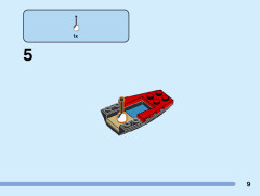 LEGO 60323 instructions page 9 – build guide