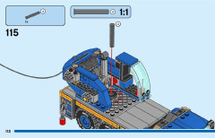 LEGO 60324 instructions page 112 – build guide