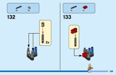 LEGO 60324 instructions page 129 – build guide