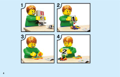 LEGO 60324 instructions page 4 – build guide