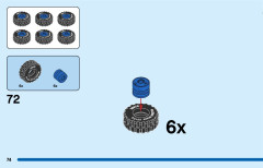 LEGO 60324 instructions page 74 – build guide
