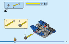 LEGO 60324 instructions page 87 – build guide