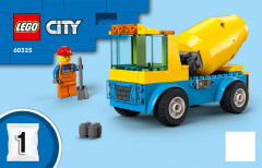 LEGO 60325 instructions page 1 – build guide
