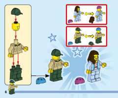 LEGO 60326 instructions page 6 – build guide