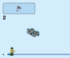 LEGO 60326 instructions page 8 – build guide