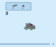 LEGO 60326 instructions page 9 – build guide