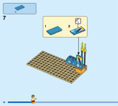 LEGO 60328 instructions page 10 – build guide