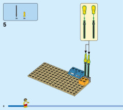 LEGO 60328 instructions page 8 – build guide