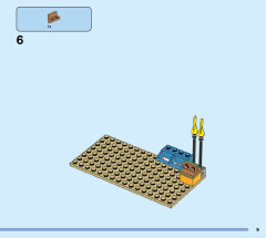 LEGO 60328 instructions page 9 – build guide