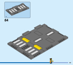 LEGO 60329 instructions page 101 – build guide
