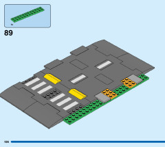 LEGO 60329 instructions page 106 – build guide